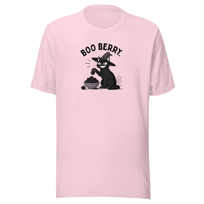 Boo Berry T-Shirt in Soft Pink, front