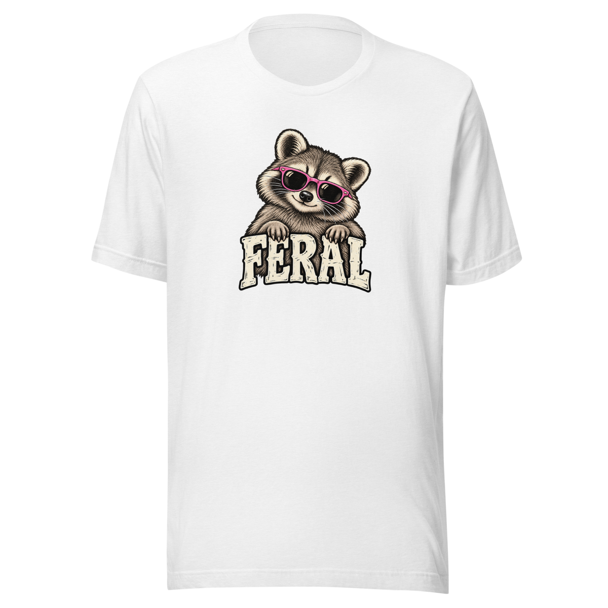 Feral Raccoon Everyday T-Shirt