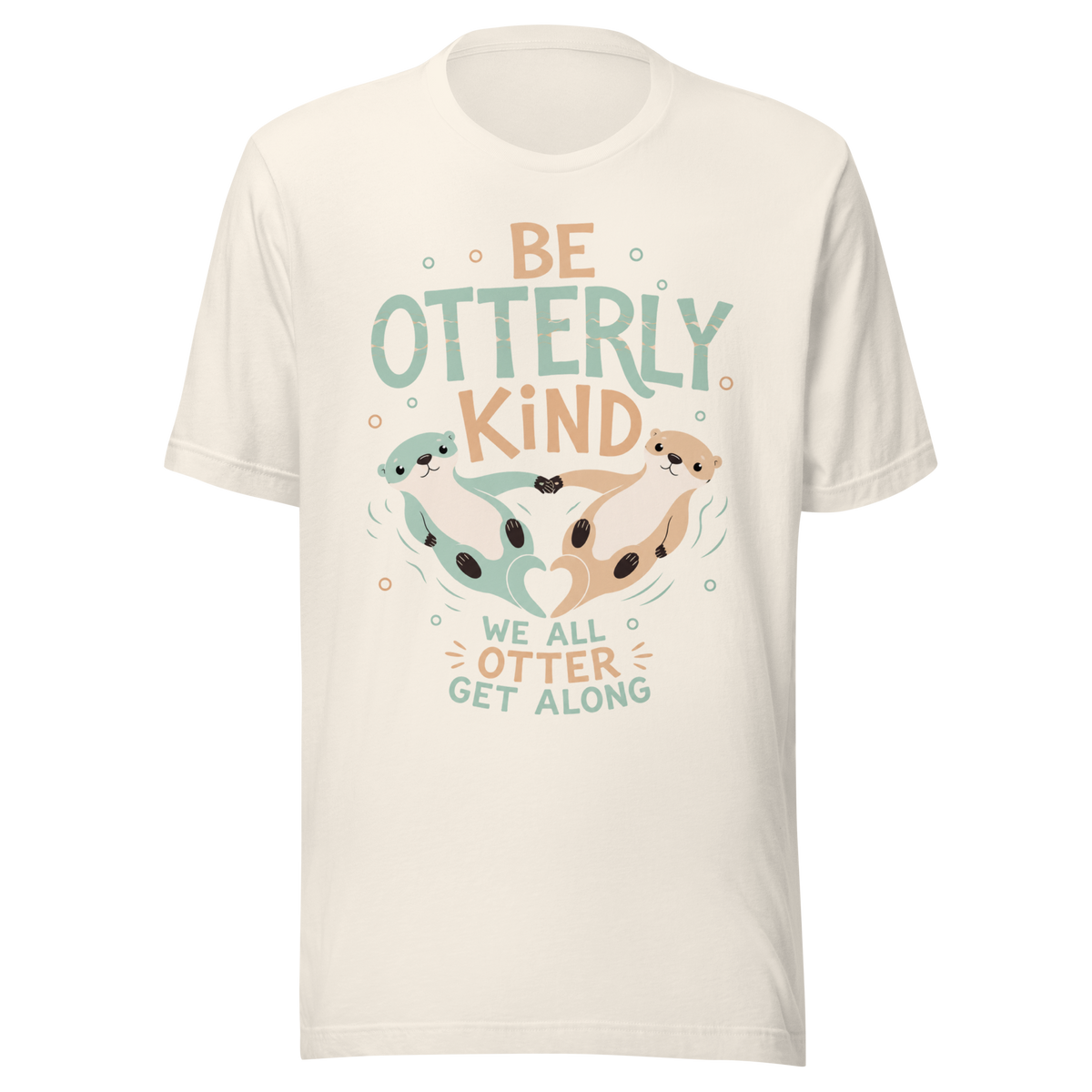 Be Otterly Kind Everyday T-Shirt - Vintage White