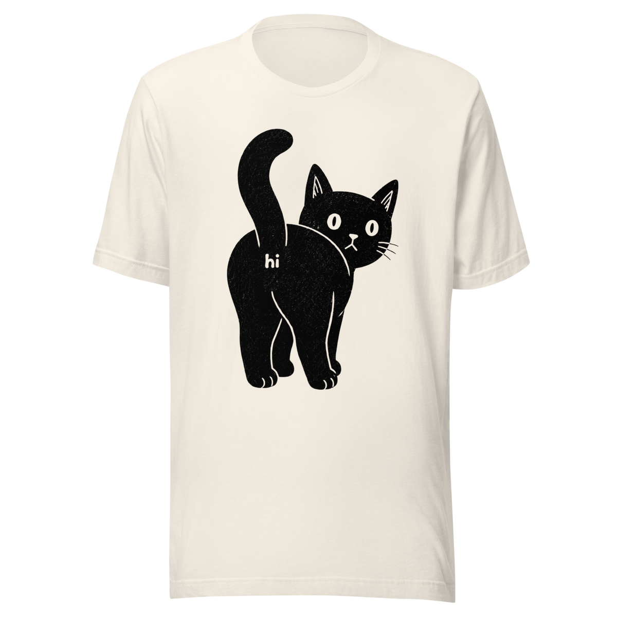 Sh!tty Kitty Everyday T-Shirt - Vintage White