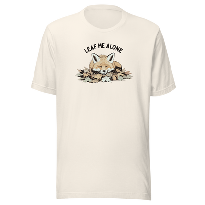 Leaf Me Alone (Fox) Everyday T-Shirt