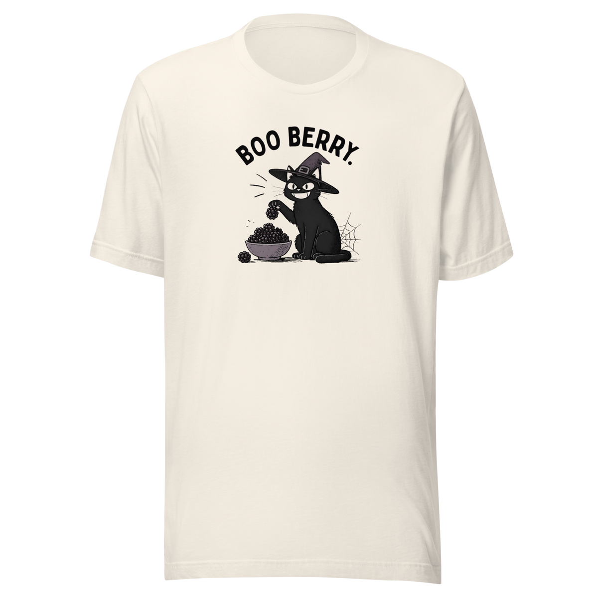 Boo Berry T-Shirt in Vintage White, front