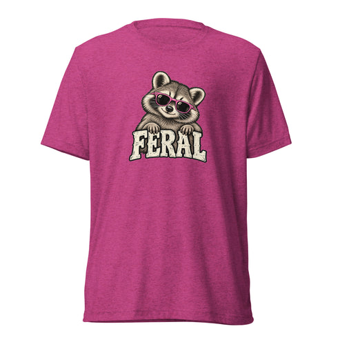 Feral Raccoon Lightweight T-Shirt