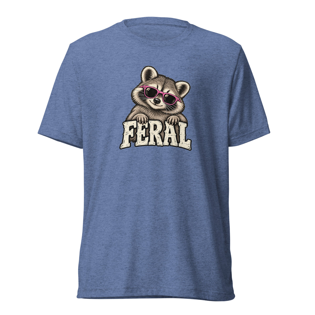 Feral Raccoon Lightweight T-Shirt