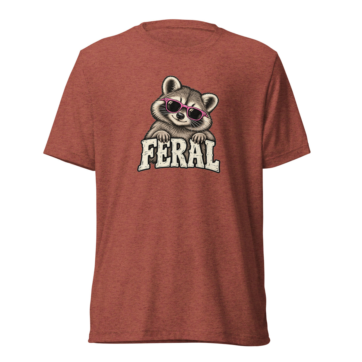 Feral Raccoon Lightweight T-Shirt