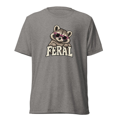 Feral Raccoon Lightweight T-Shirt