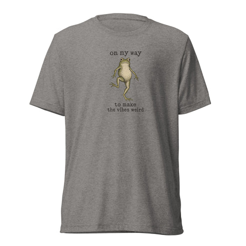 On My Way to Make the Vibes Weird Lightweight T-Shirt
