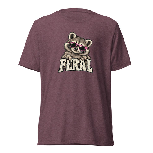 Feral Raccoon Lightweight T-Shirt