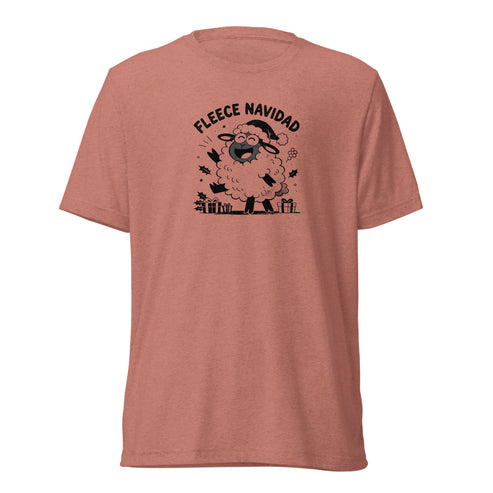 Fleece Navidad Lightweight T-Shirt