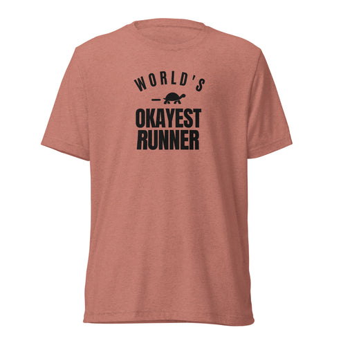 World's Okayest Runner Lightweight T-Shirt