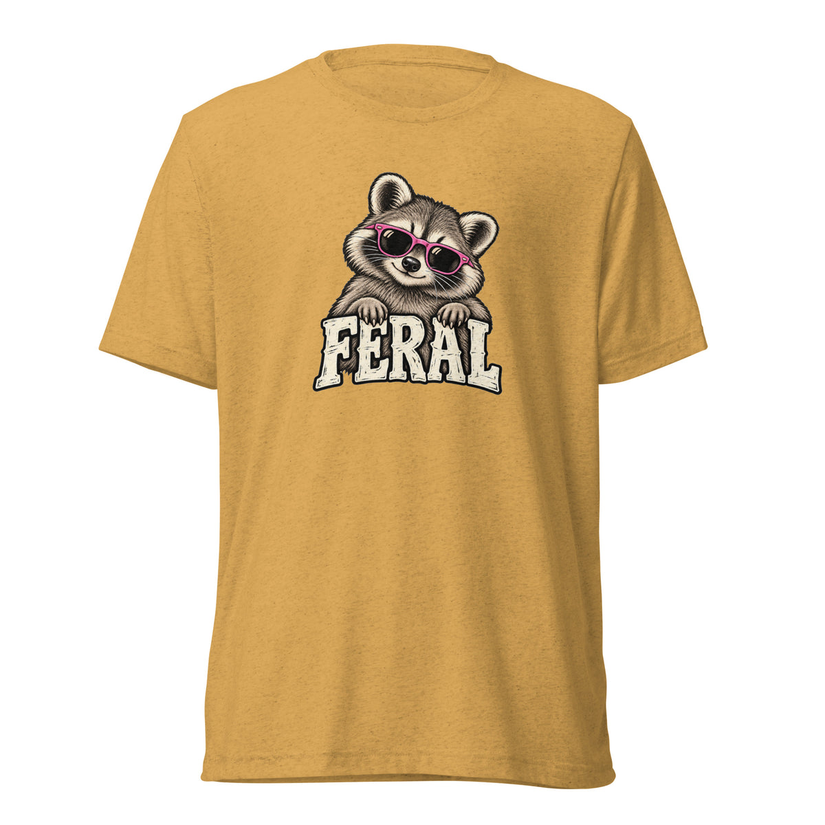 Feral Raccoon Lightweight T-Shirt