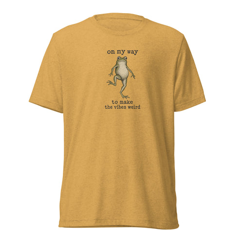 On My Way to Make the Vibes Weird Lightweight T-Shirt