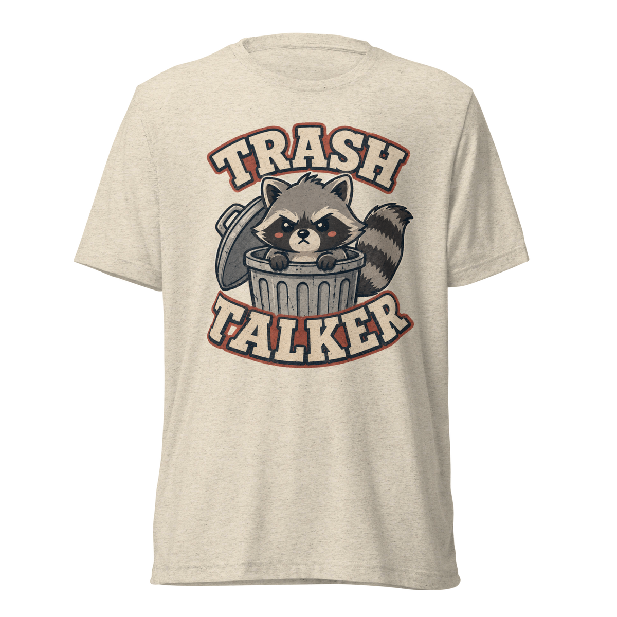Trash Talker Lightweight T-Shirt - Oatmeal Triblend