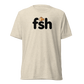 What Do You Call a Fish With No Eye? Lightweight T-Shirt - Oatmeal Triblend