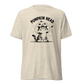 Pumpkin Head Lightweight T-Shirt - Oatmeal Triblend