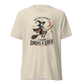 Drive a Stick Witch Lightweight T-Shirt - Oatmeal Triblend