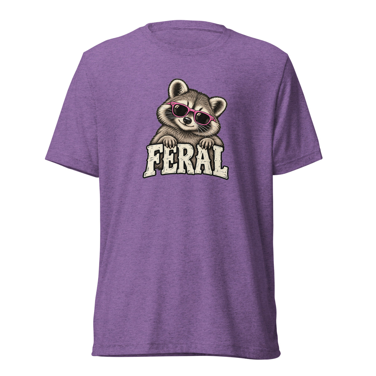 Feral Raccoon Lightweight T-Shirt