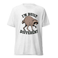 Jimothy: I'm Built Different Lightweight T-Shirt - Solid White Triblend