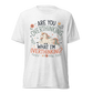 Are You Overthinking What I'm Overthinking Lightweight T-Shirt - Solid White Triblend