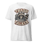 Trash Talker Lightweight T-Shirt - Solid White Triblend