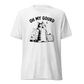 Oh My Gourd Lightweight T-Shirt - Solid White Triblend