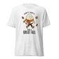 Humpty Dumpty Had a Great Fall Lightweight T-Shirt - Solid White Triblend