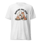 Bonfire and Beer Lightweight T-Shirt - Solid White Triblend