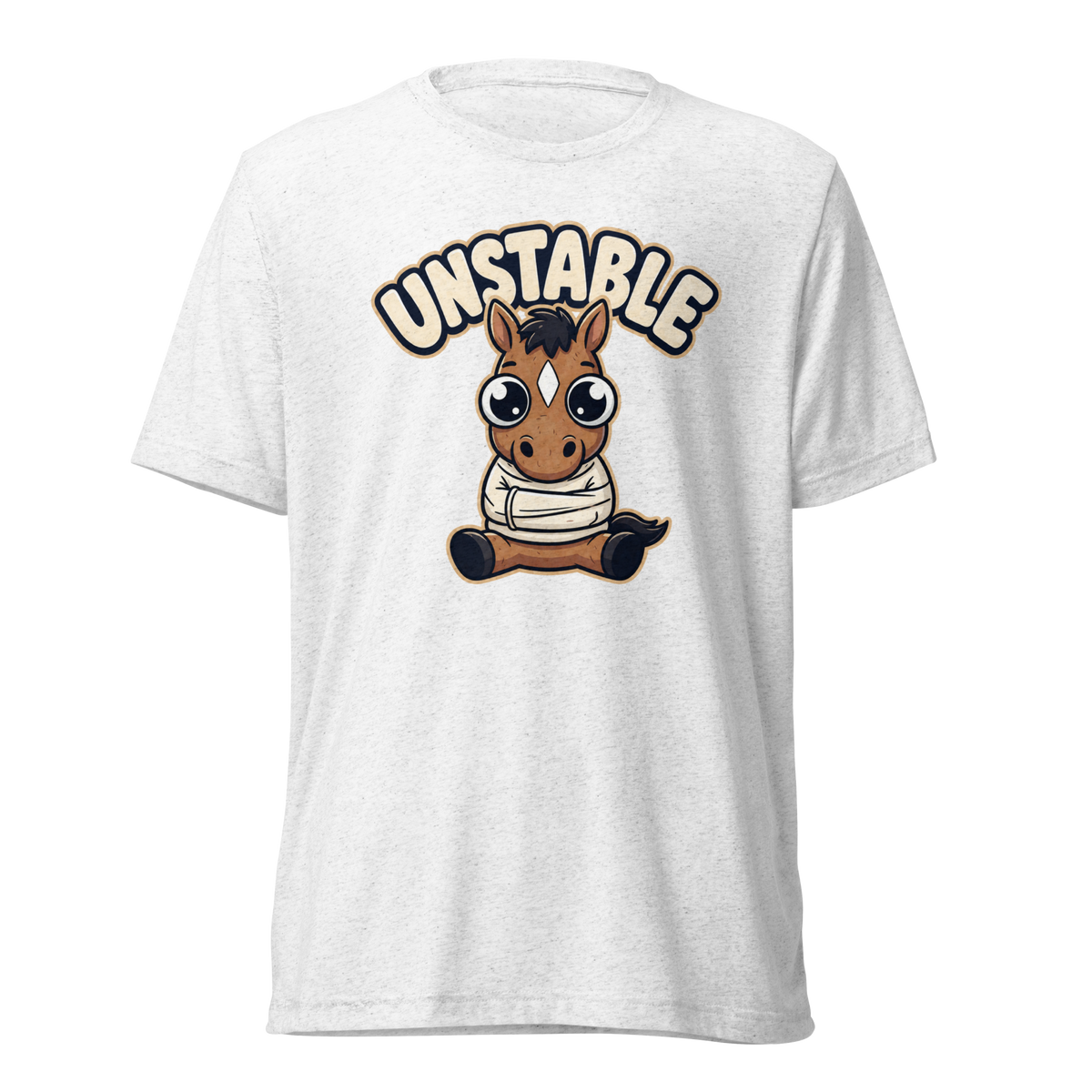 Unstable Lightweight T-Shirt - Solid White Triblend