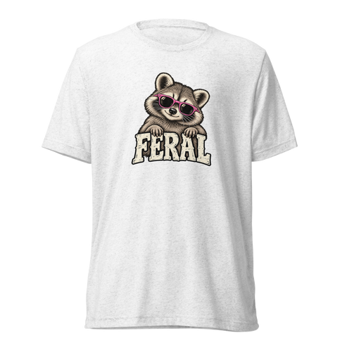 Feral Raccoon Lightweight T-Shirt