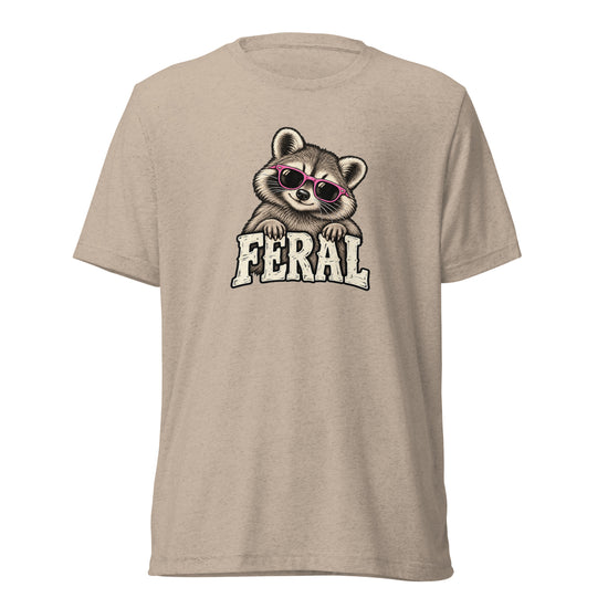 Feral Raccoon Lightweight T-Shirt