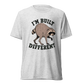 Jimothy: I'm Built Different Lightweight T-Shirt - White Fleck Triblend