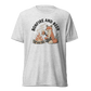 Bonfire and Beer Lightweight T-Shirt - White Fleck Triblend
