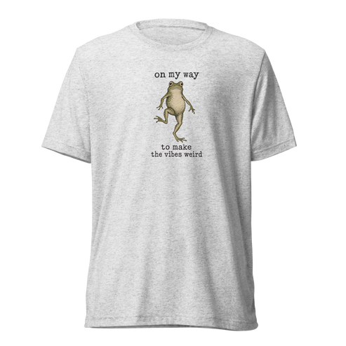 On My Way to Make the Vibes Weird Lightweight T-Shirt