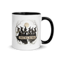 Girls Will Be Girls Colored Mug – Black 11 oz, handle on right