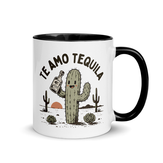 Te Amo Tequila Colored Mug