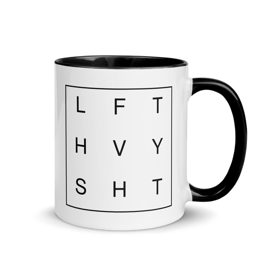 LFT HVY SHT Colored Mug