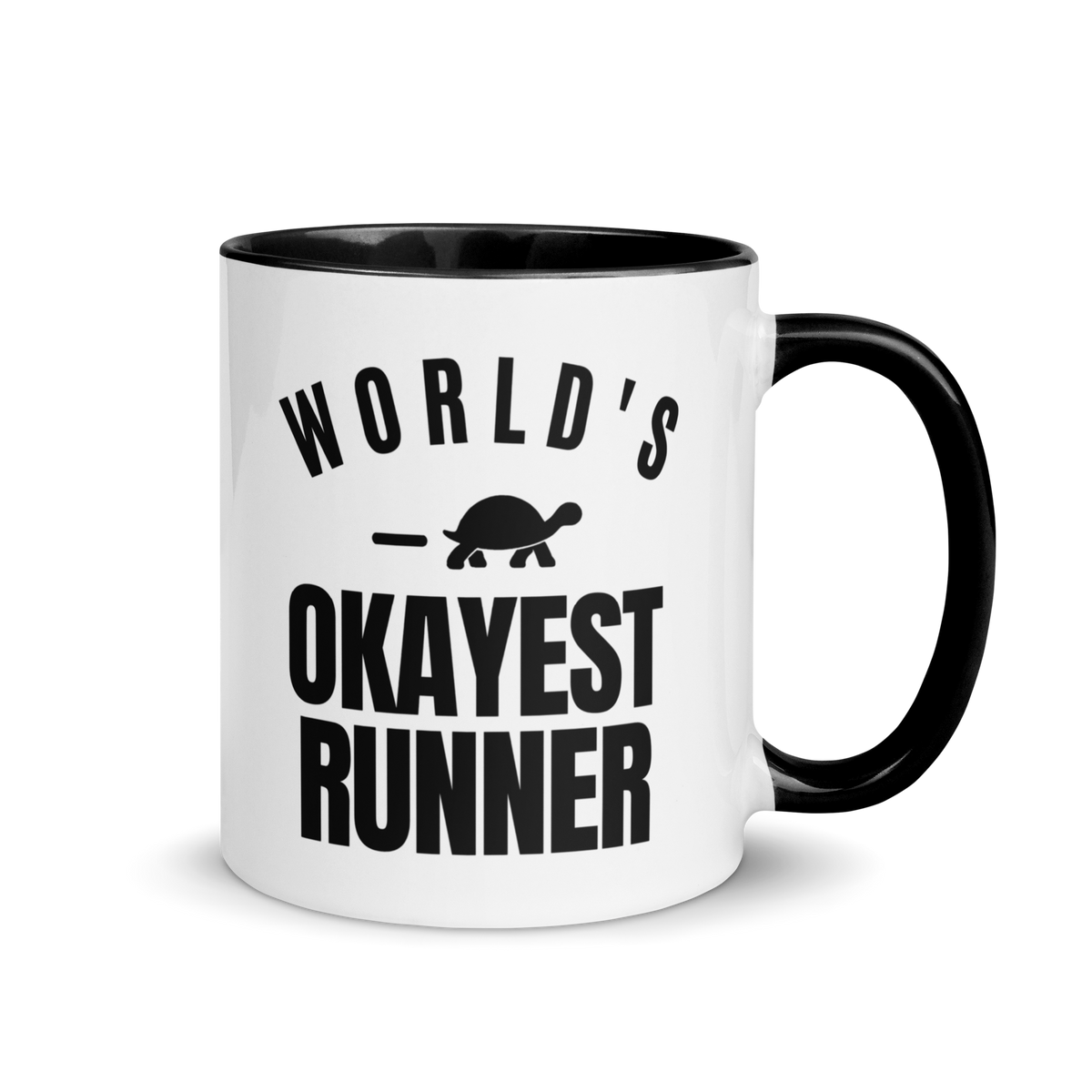 World's Okayest Runner Colored Mug