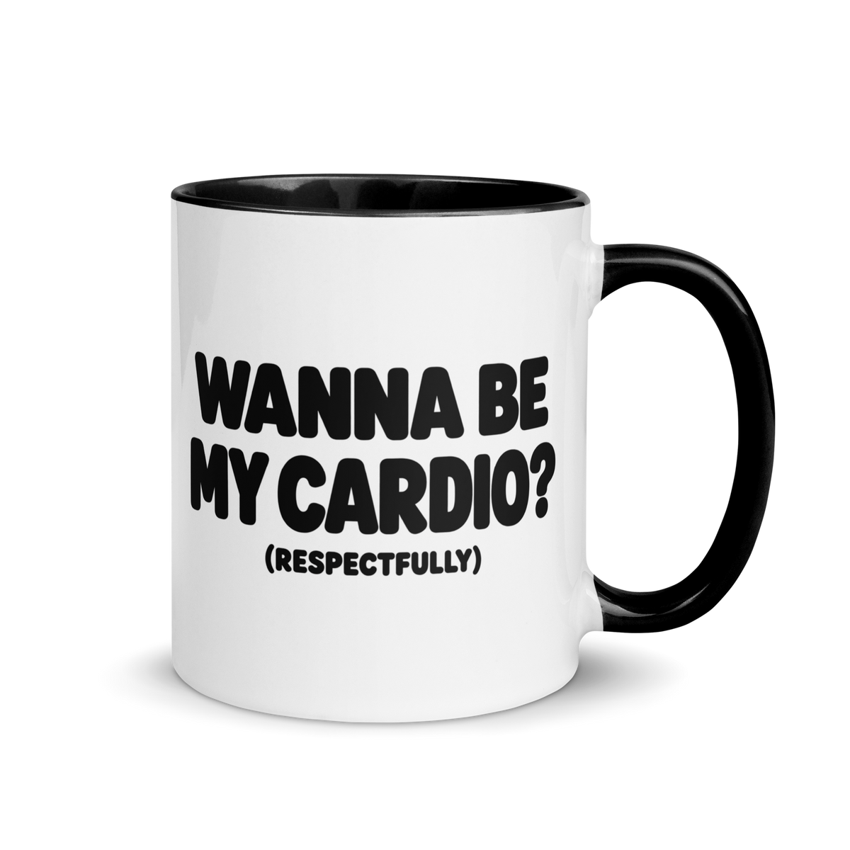 Wanna Be My Cardio? Colored Mug