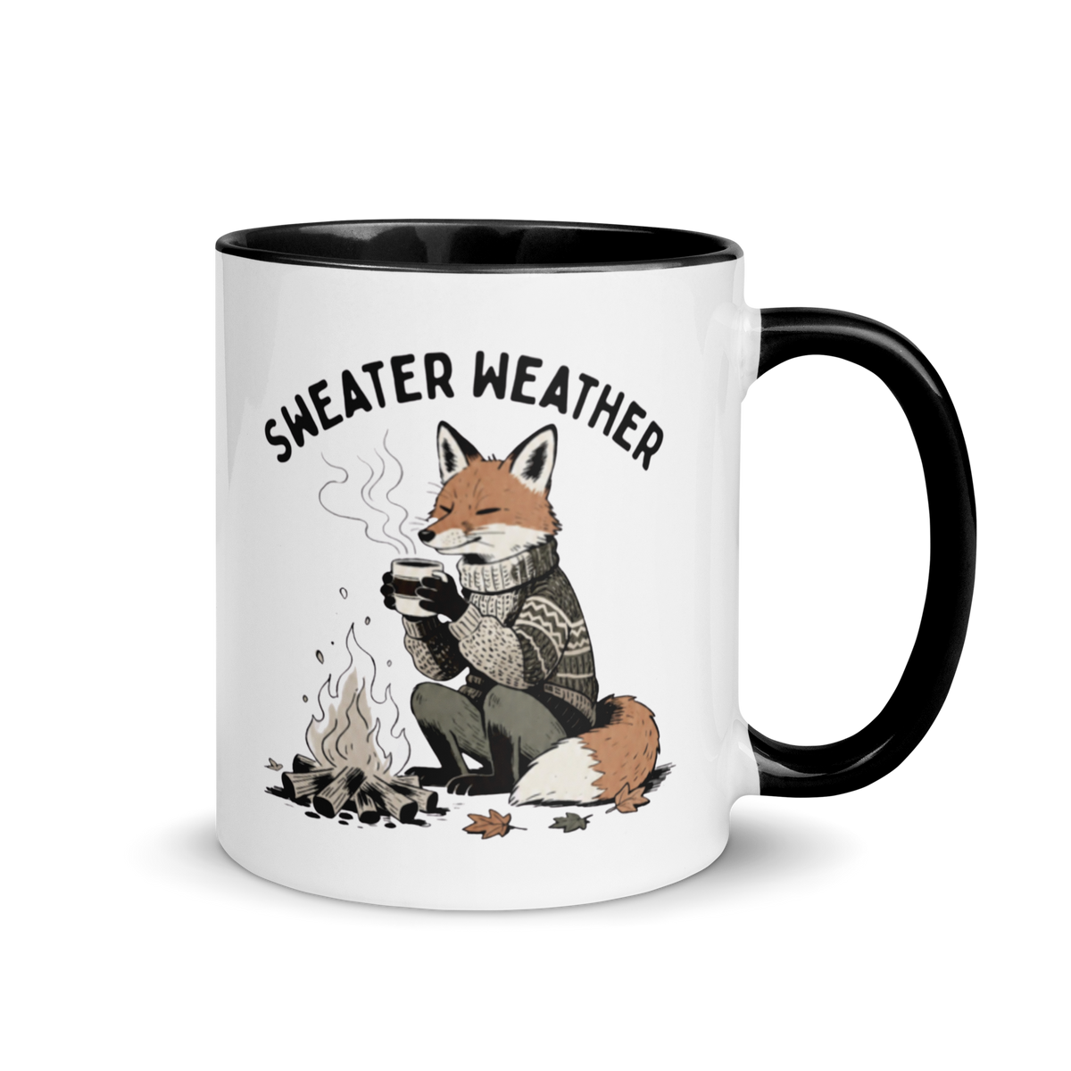Sweater Weather Colored Mug