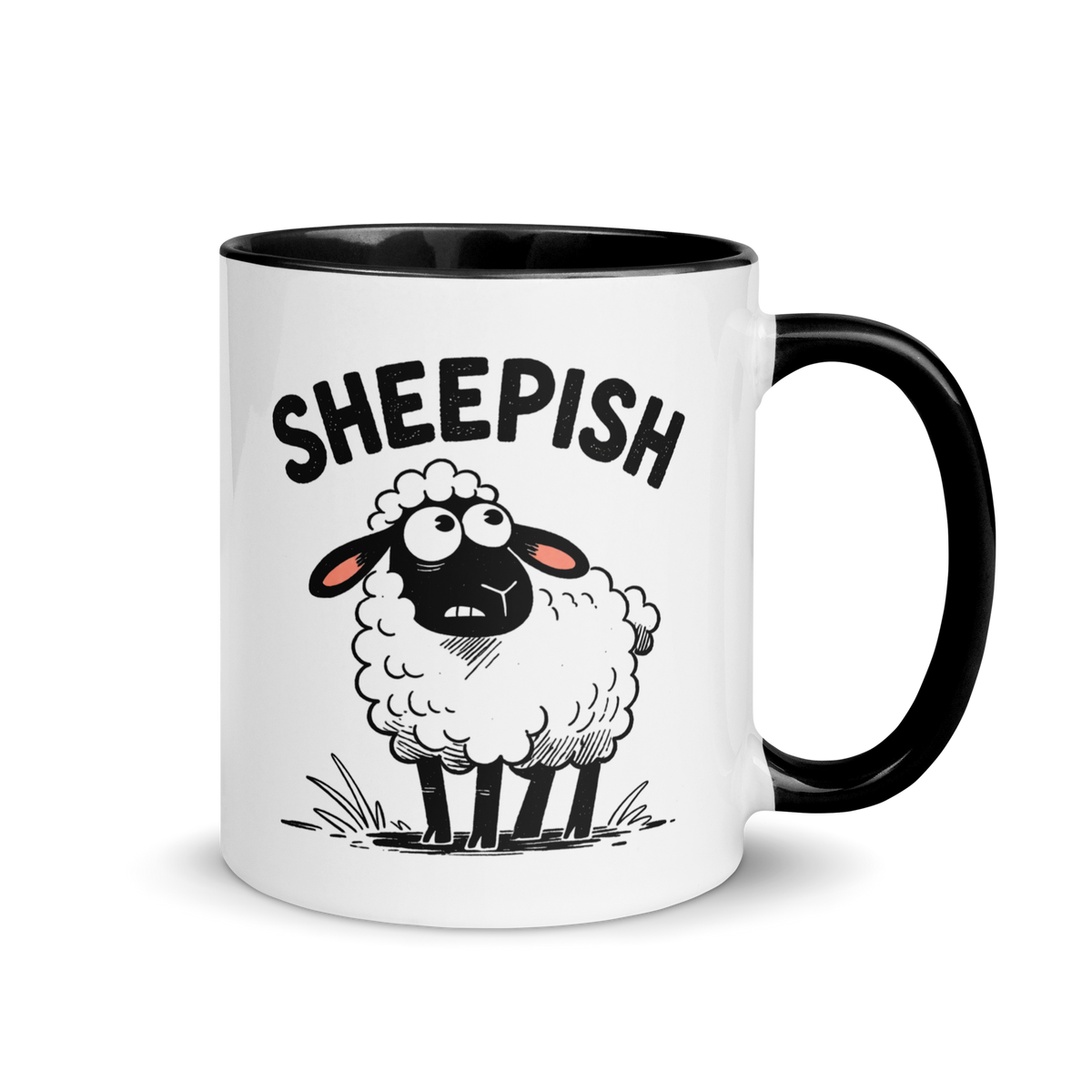 Sheepish Colored Mug