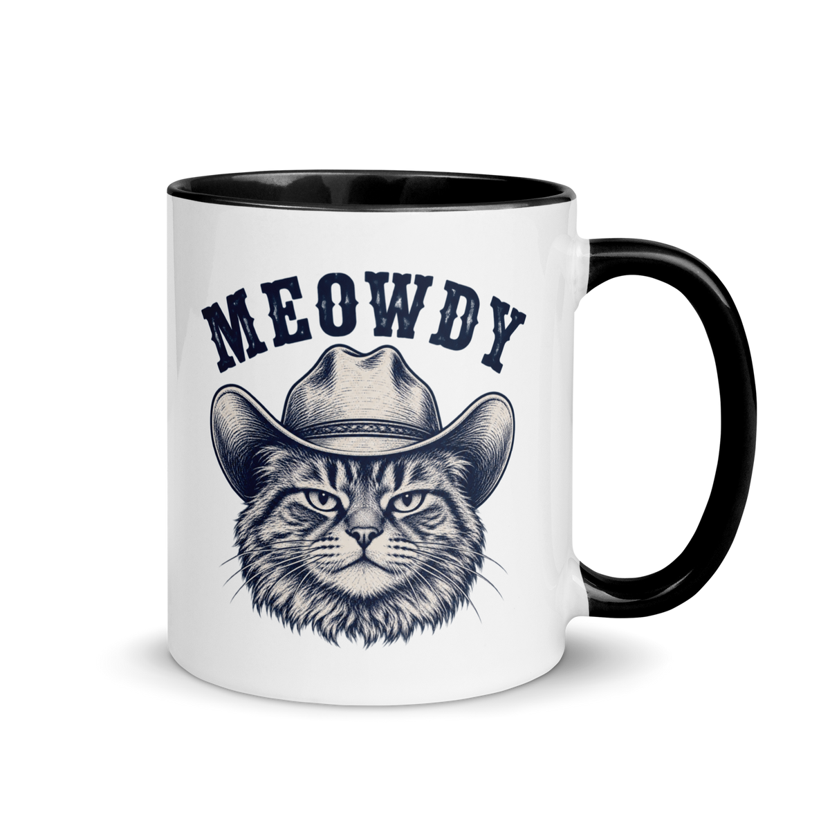 Meowdy Colored Mug
