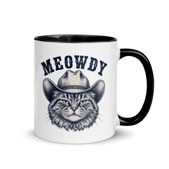 Meowdy Colored Mug