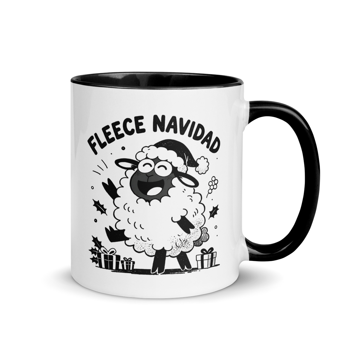 Fleece Navidad Colored Mug