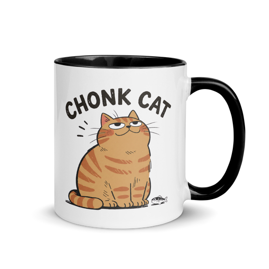 Chonk Cat Colored Mug