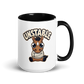 Unstable Colored Mug – Black 15 oz, handle on right