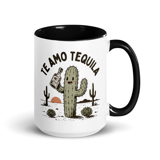 Te Amo Tequila Colored Mug