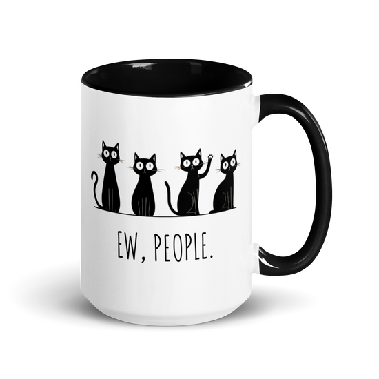 Ew, People Colored Mug