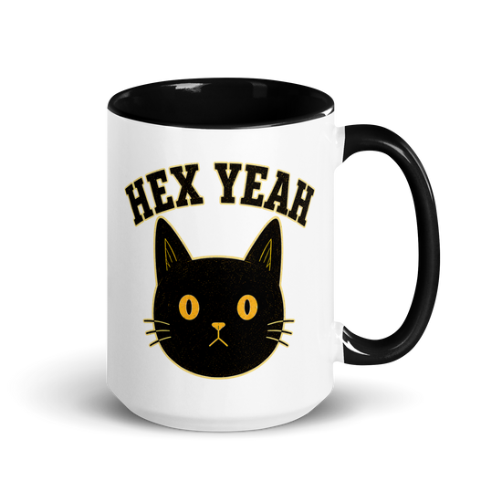 Hex Yeah Colored Mug