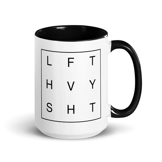 LFT HVY SHT Colored Mug