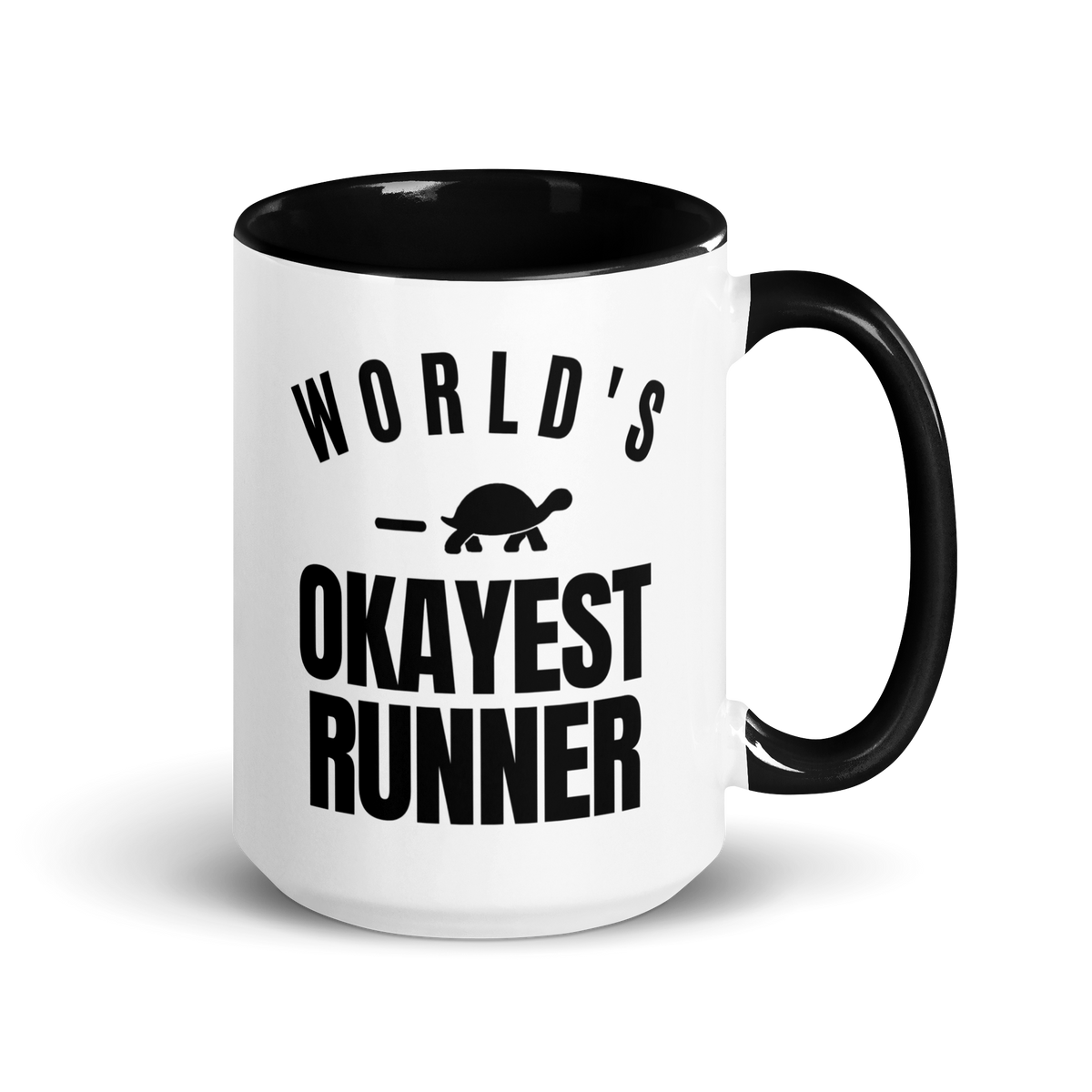 World's Okayest Runner Colored Mug